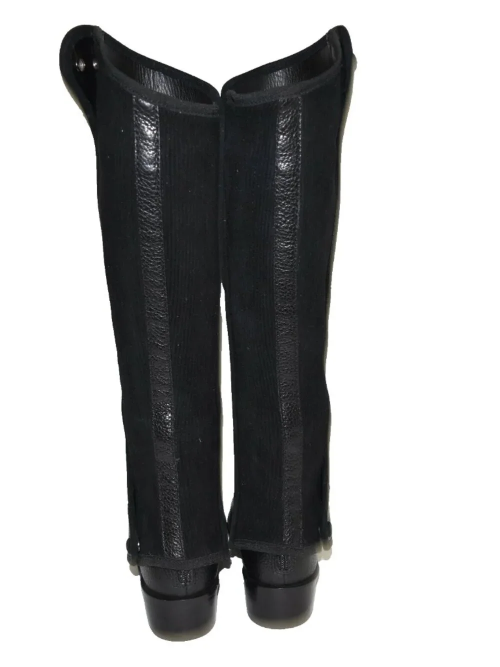 New! Tory Burch Black Leather 'Milburn' Convertible Riding Boots Size 5M Brazil